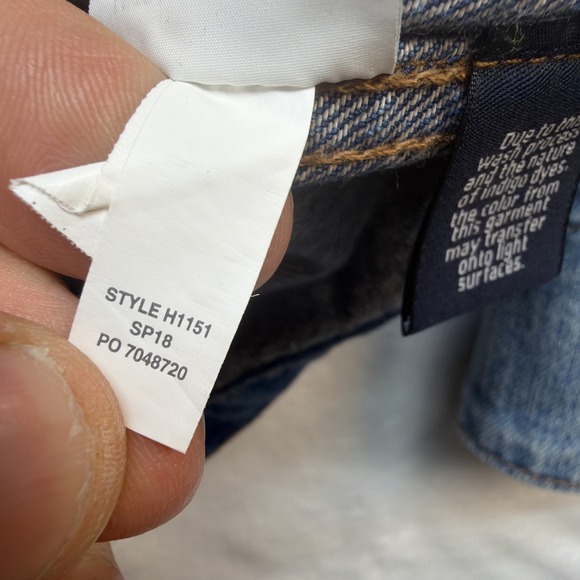 Madewell Denim Chore Jacket Workwear Blue Button Front Size Large - Picture 6 of 11